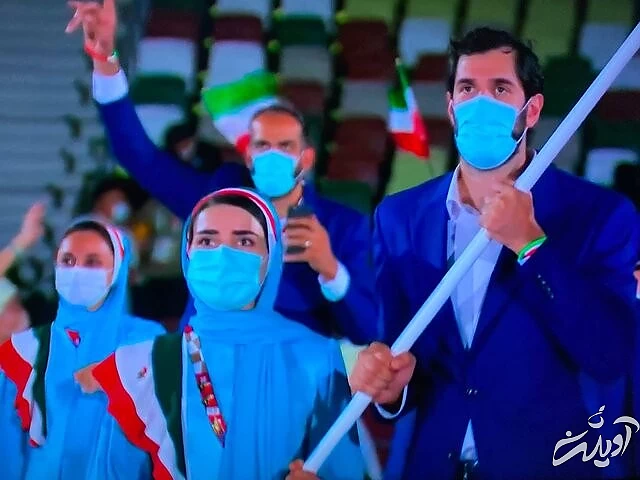 همه چیز درباره مراسم افتتاحیه المپیک ۲۰۲۰/ از حضور پرتعداد آمریکایی ها تا ورزشکار تونگایی که برهنه به ورزشگاه آمد/ کاروان ورزشی ایران با همان لباس قبلی رژه رفت/ عکس و ویدئو